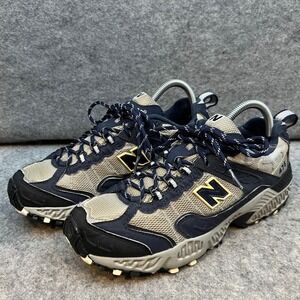 New Balance 476 Trail Running Shoes Sneakers Gray Navy Outdoors Men's‎ 7.5